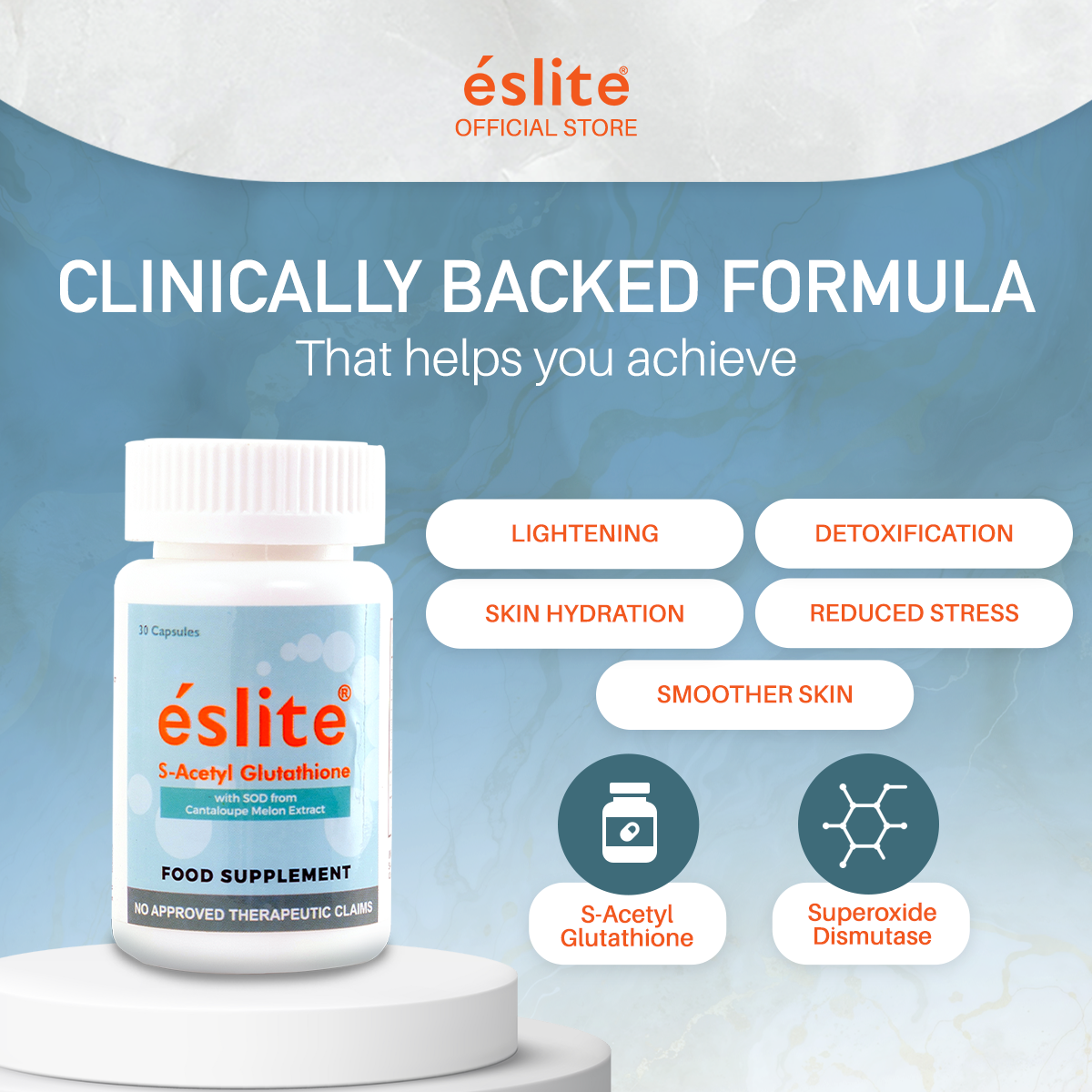 Eslite S-Acetyl Glutathione
